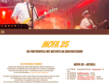 Tablet Screenshot of mofa25.de
